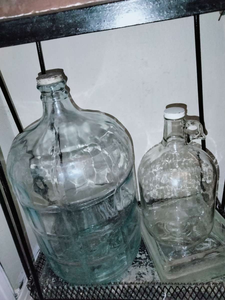 glass gallon jug