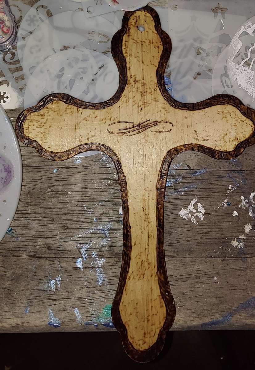 original art infinity cross