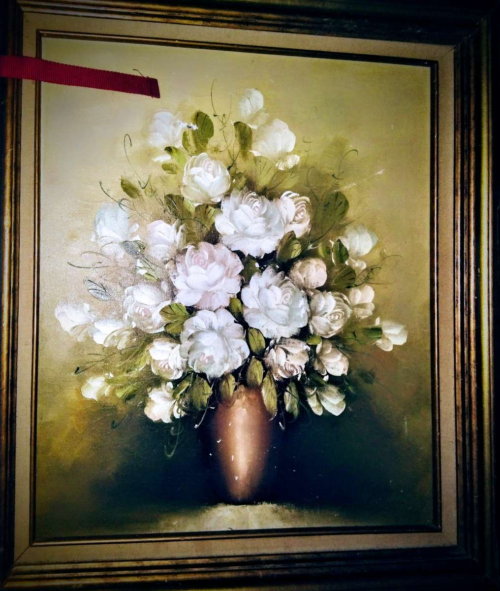 Beautiful oil painting with frame