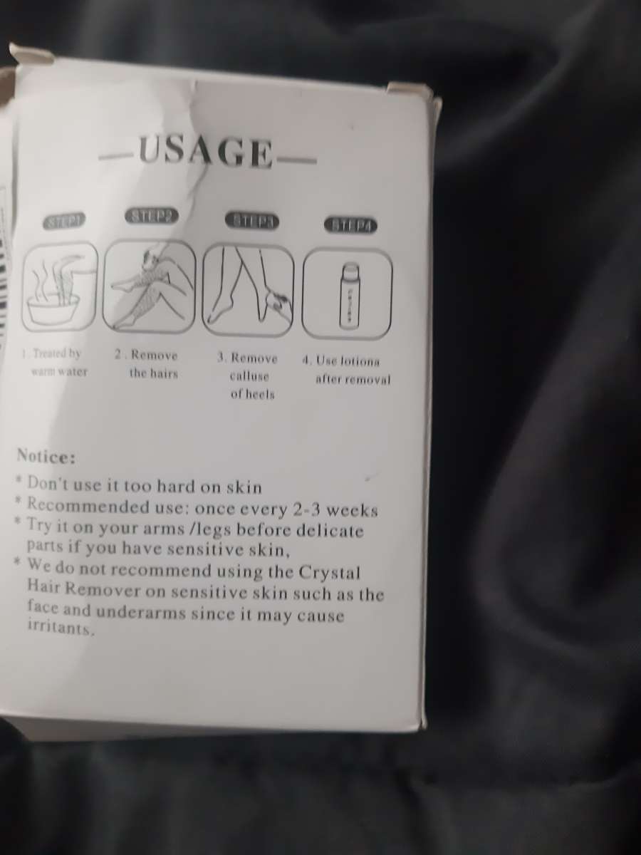 crystal hair removal