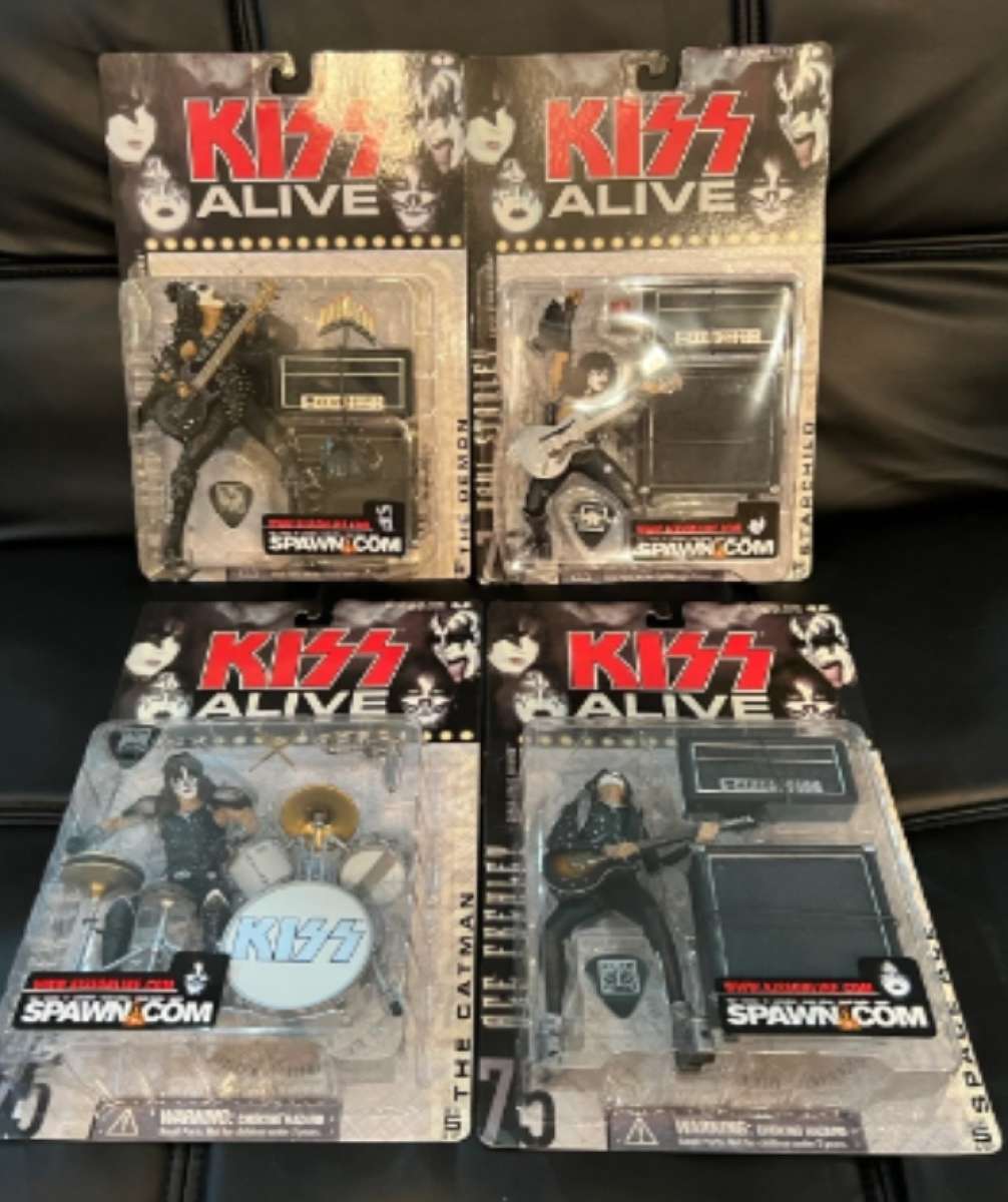 Mcfarlane Kiss Alive Action Figures
