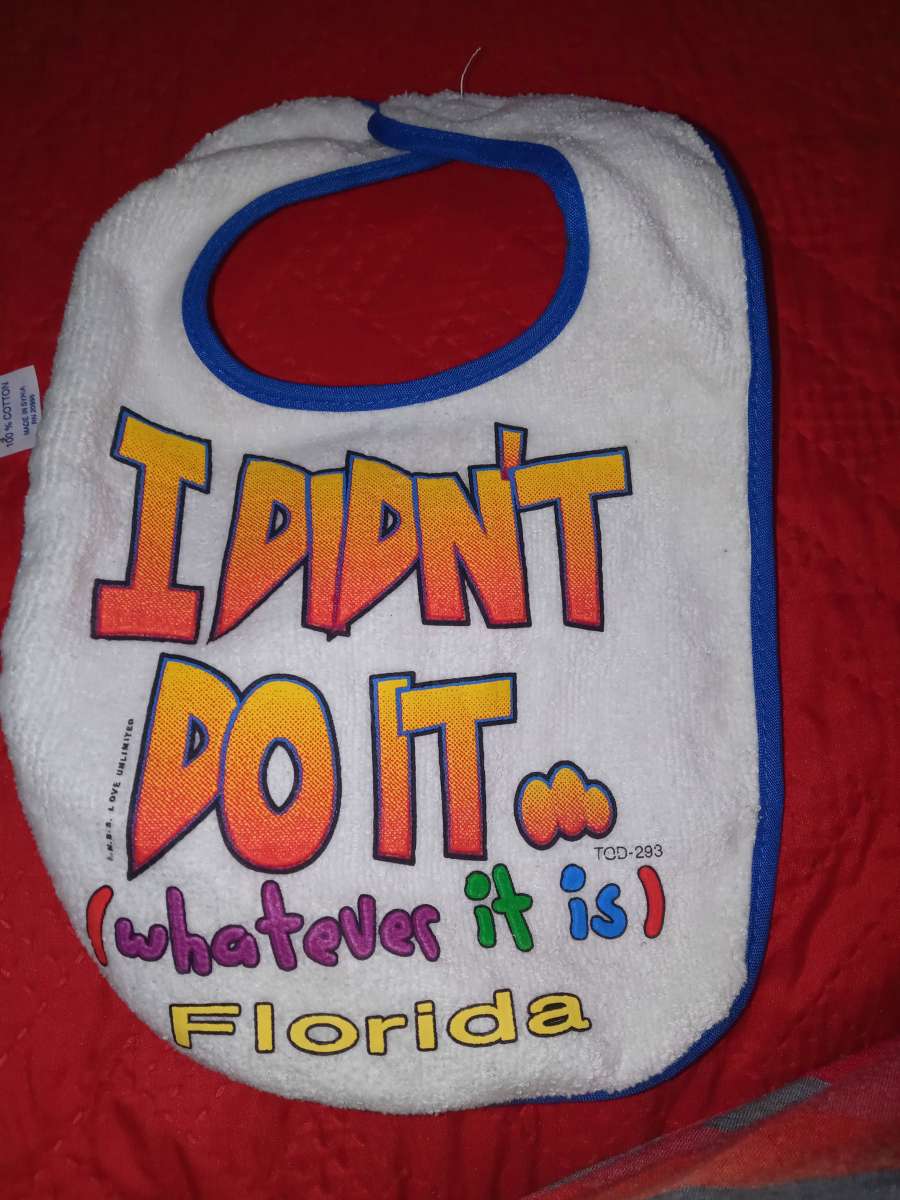 baby bibs from Florida