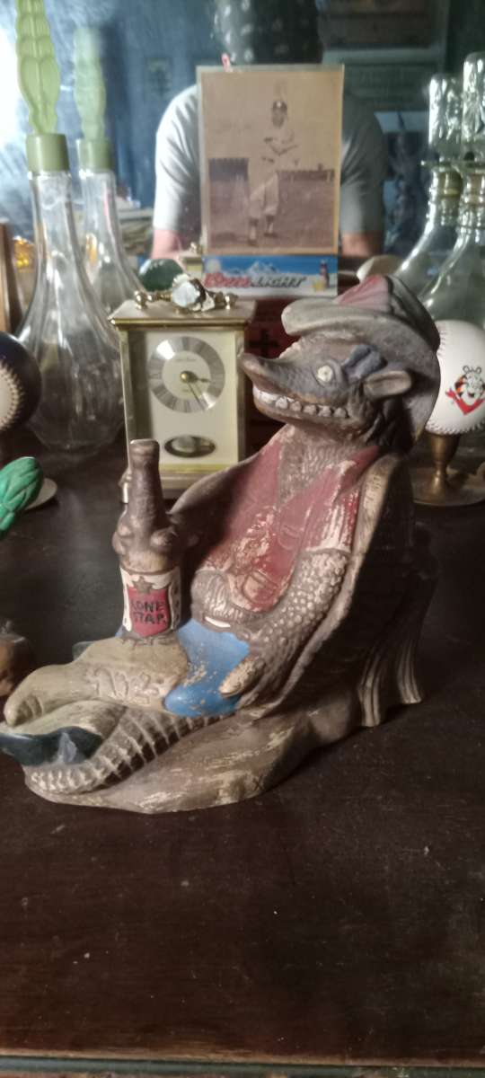 rare lonestar beer armadillo