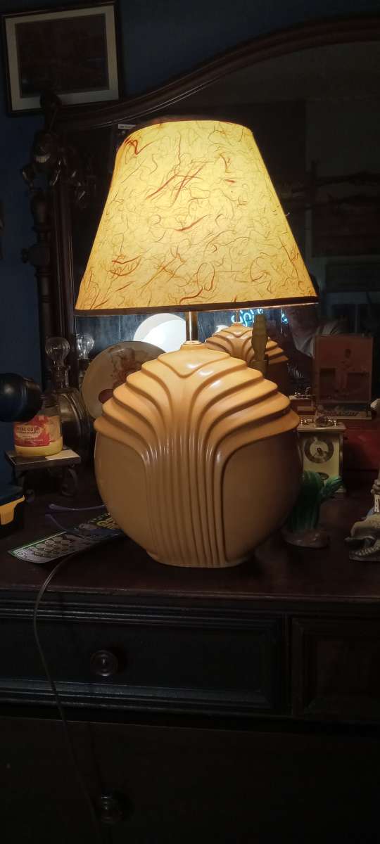 vintage art deco lamp