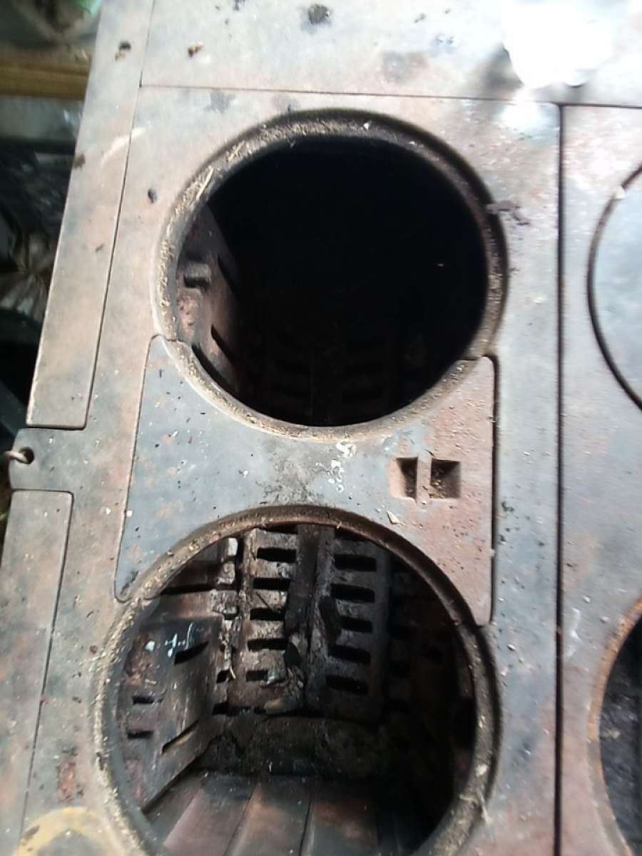 royal wood burning cook stove