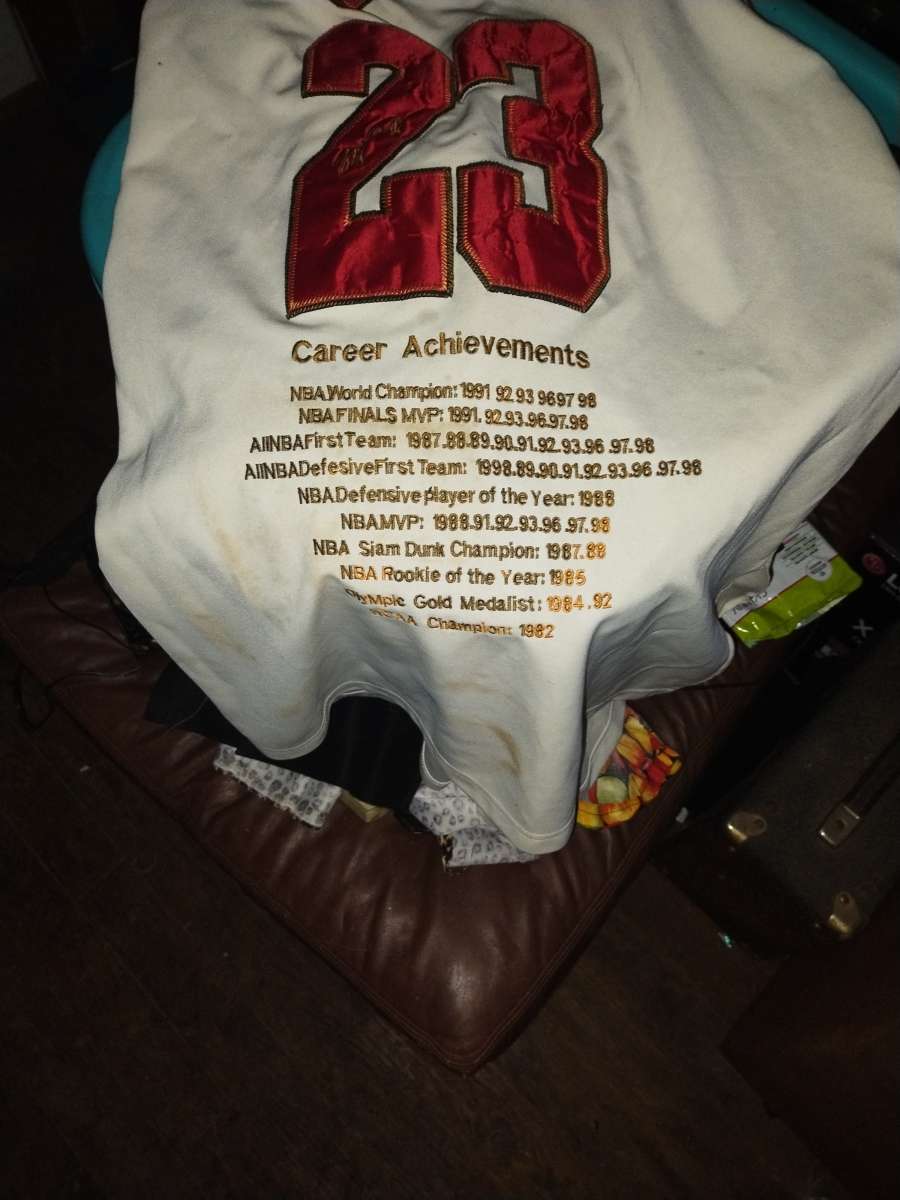 Michael Jordan achievement jersey