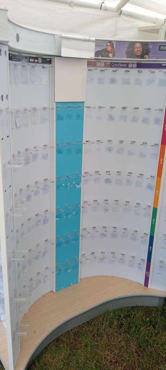 display for glasses