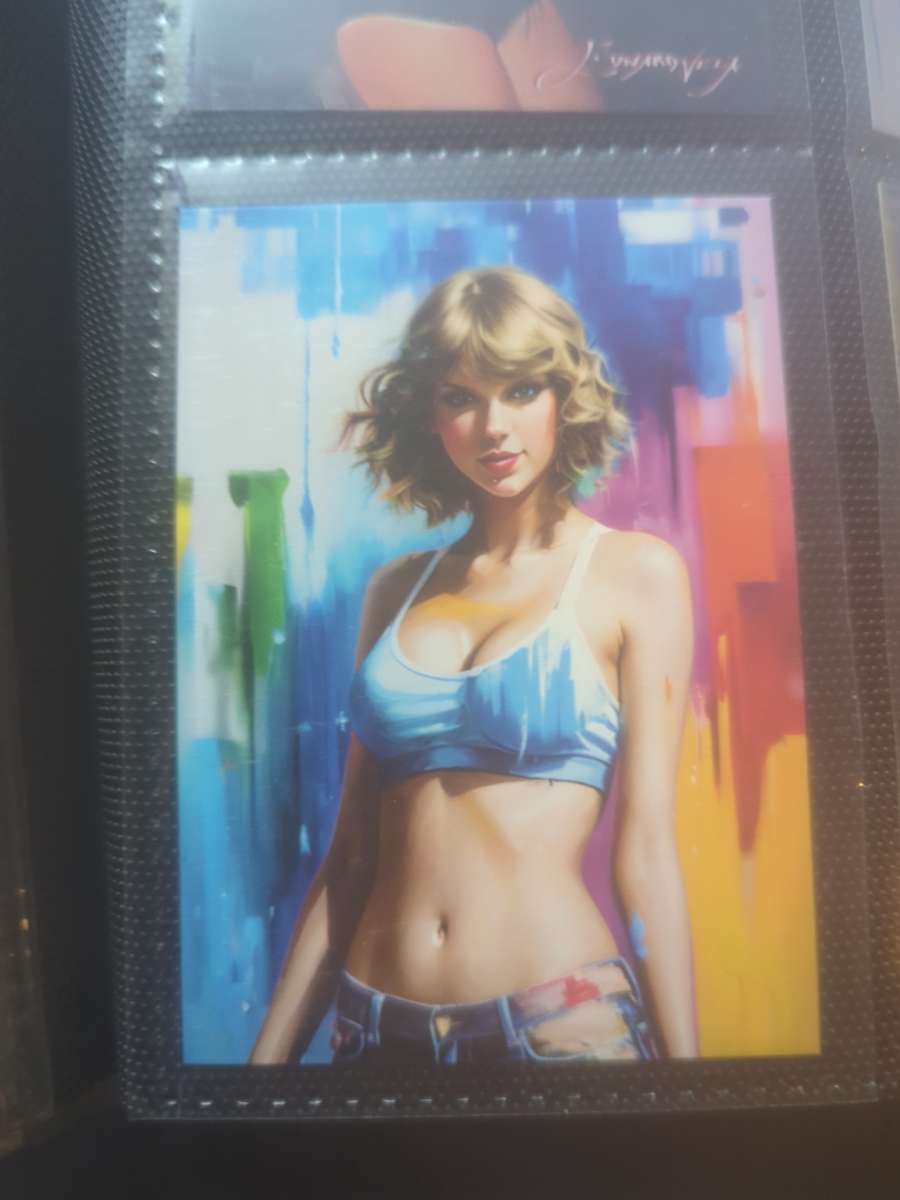 Taylor swift art card make offer