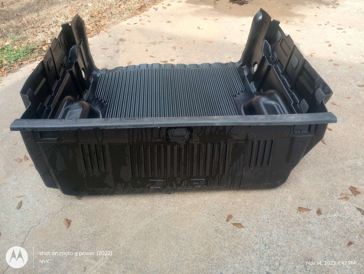 GMC truck bed