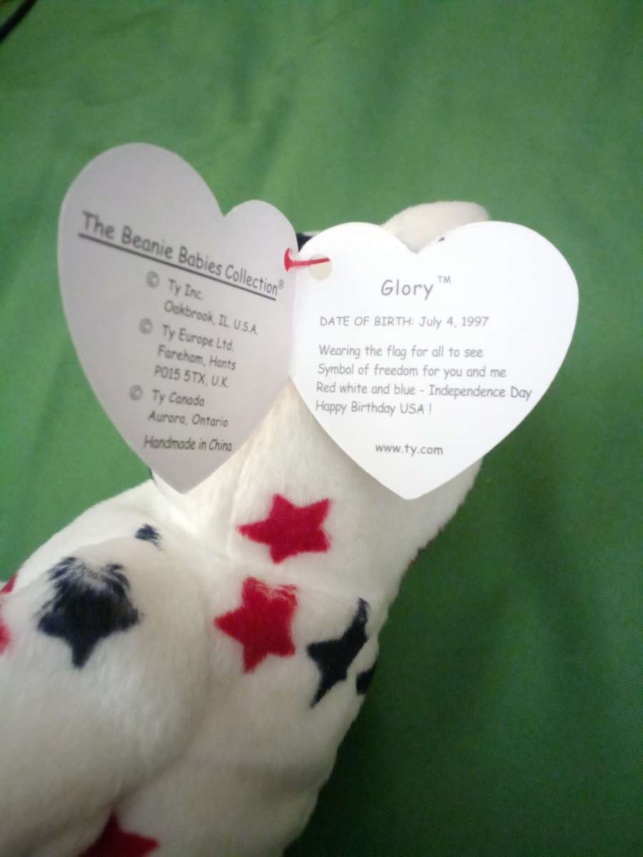 1998 Ty beanie babies glory mint selling collection
