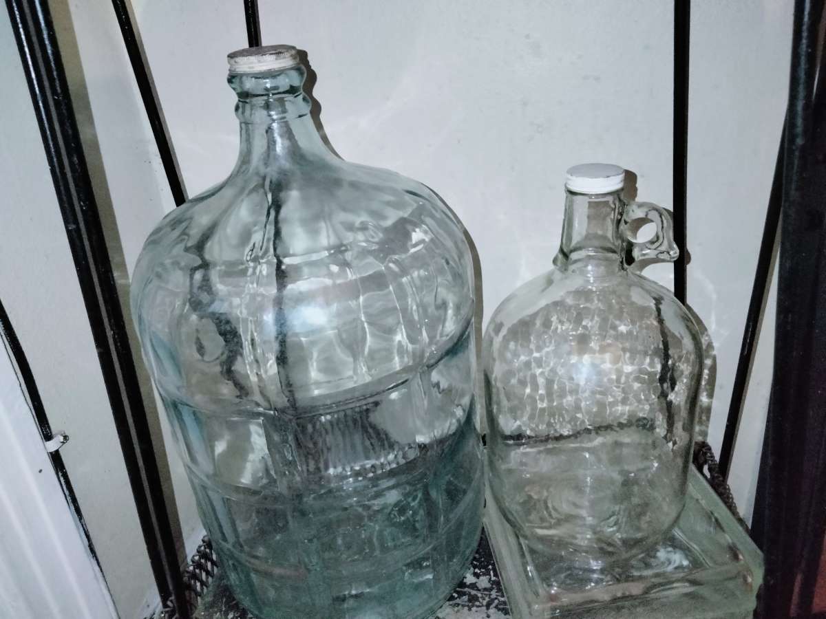 glass gallon jug