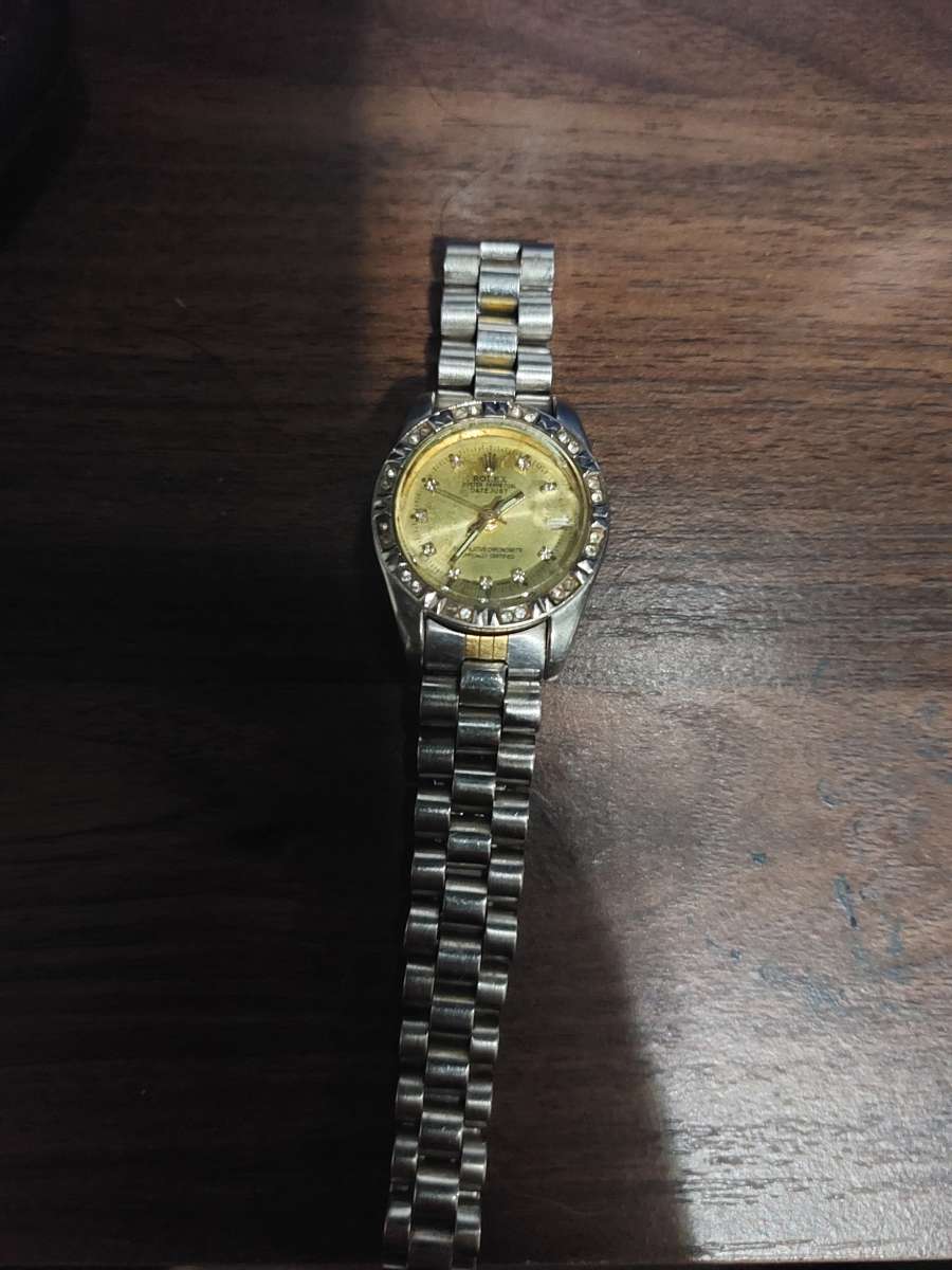 geneve rolex 750 swiss made womens watch