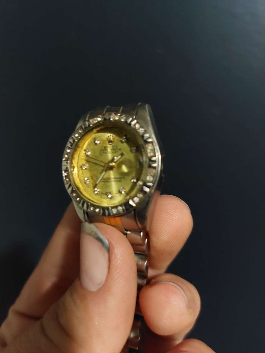 geneve rolex 750 swiss made womens watch