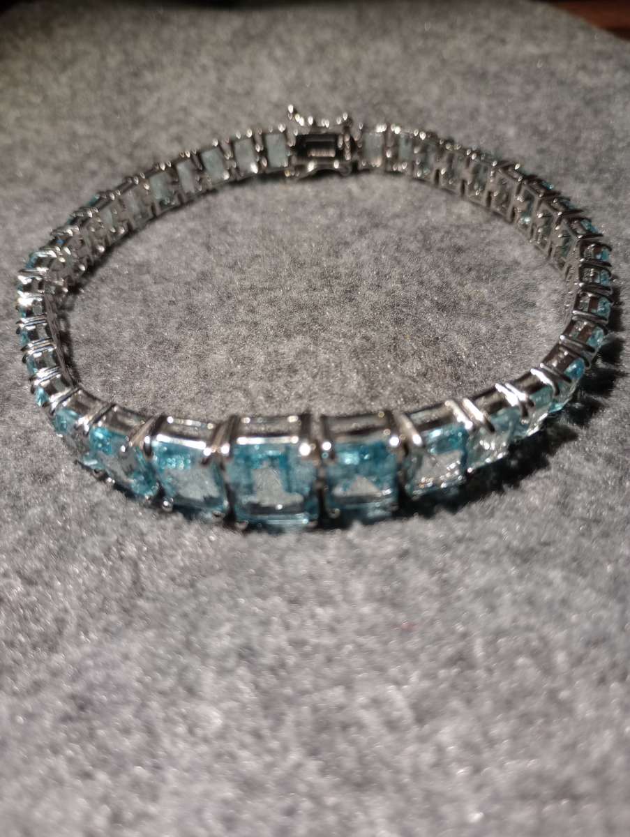 Blue Topaz Bracelet