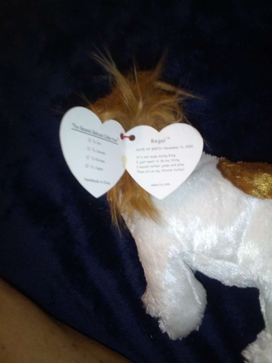 2001 Ty beanie babies regal mint selling collection off