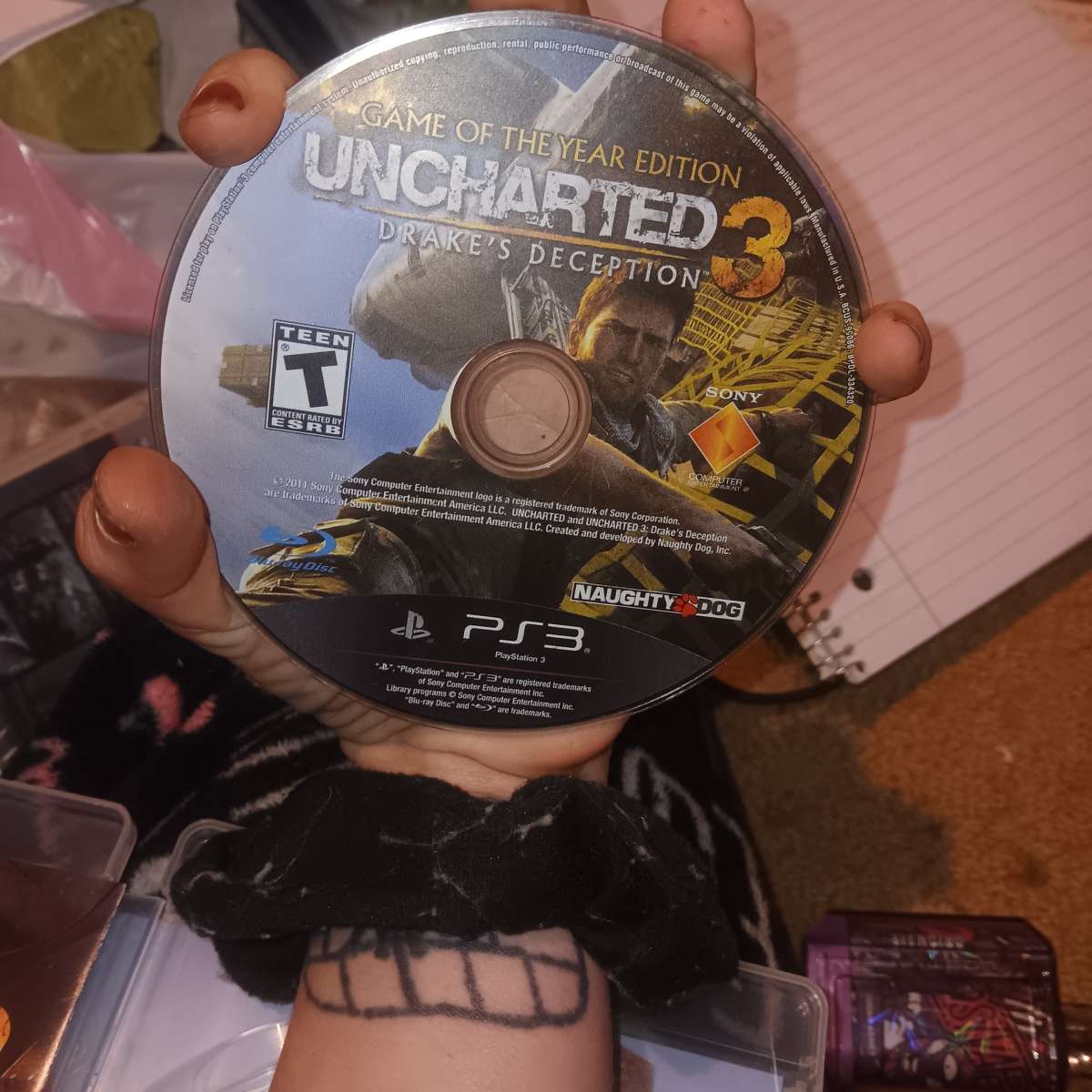 UNCHARTED 3 PS3 USED