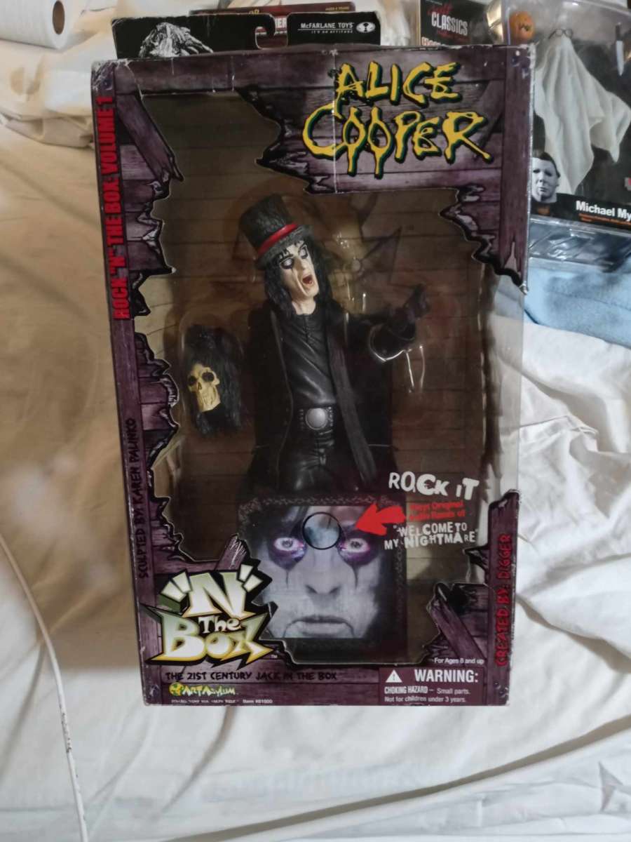 vintage Alice Cooper figure