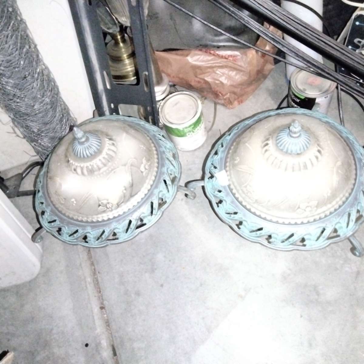 antique fancy lights