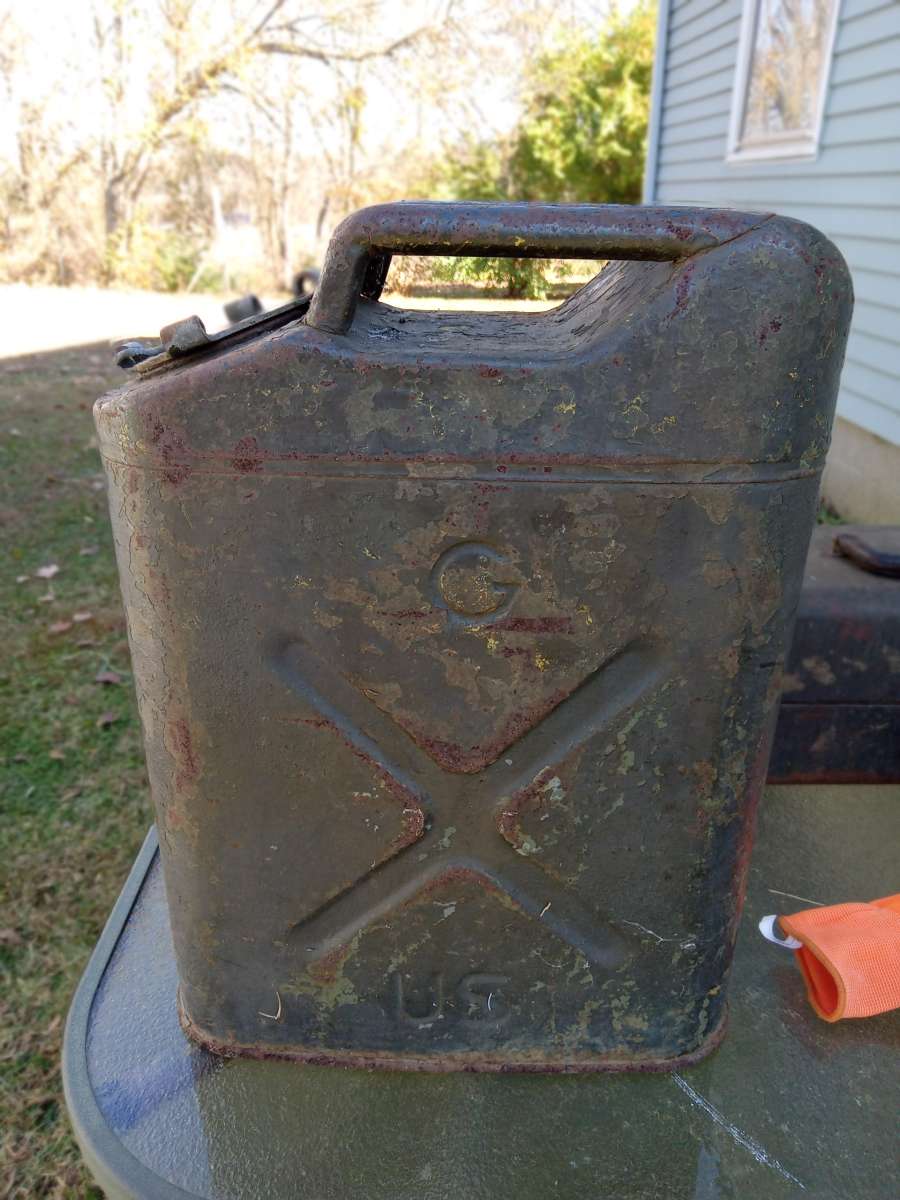 1952 us military Jerry gas can