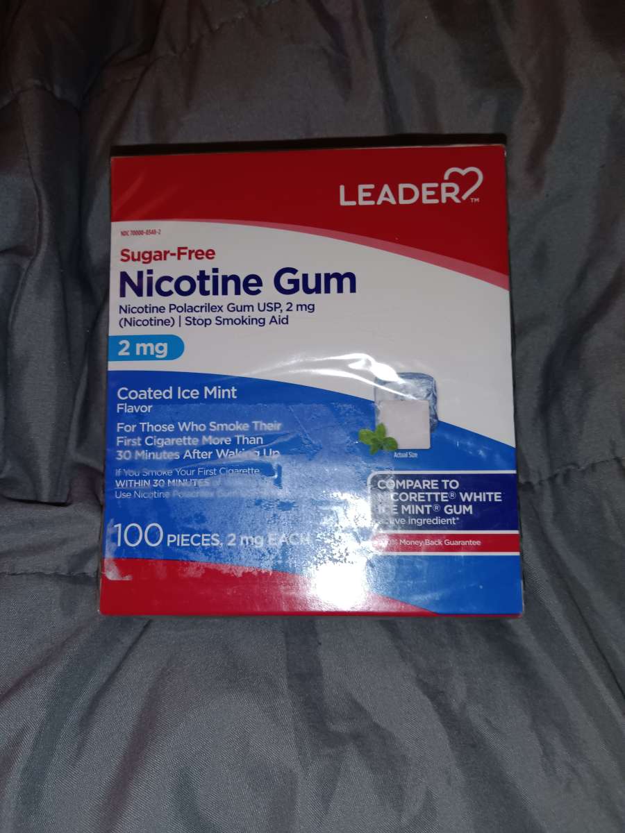 Nicotine Gum 2mg 100pcs
