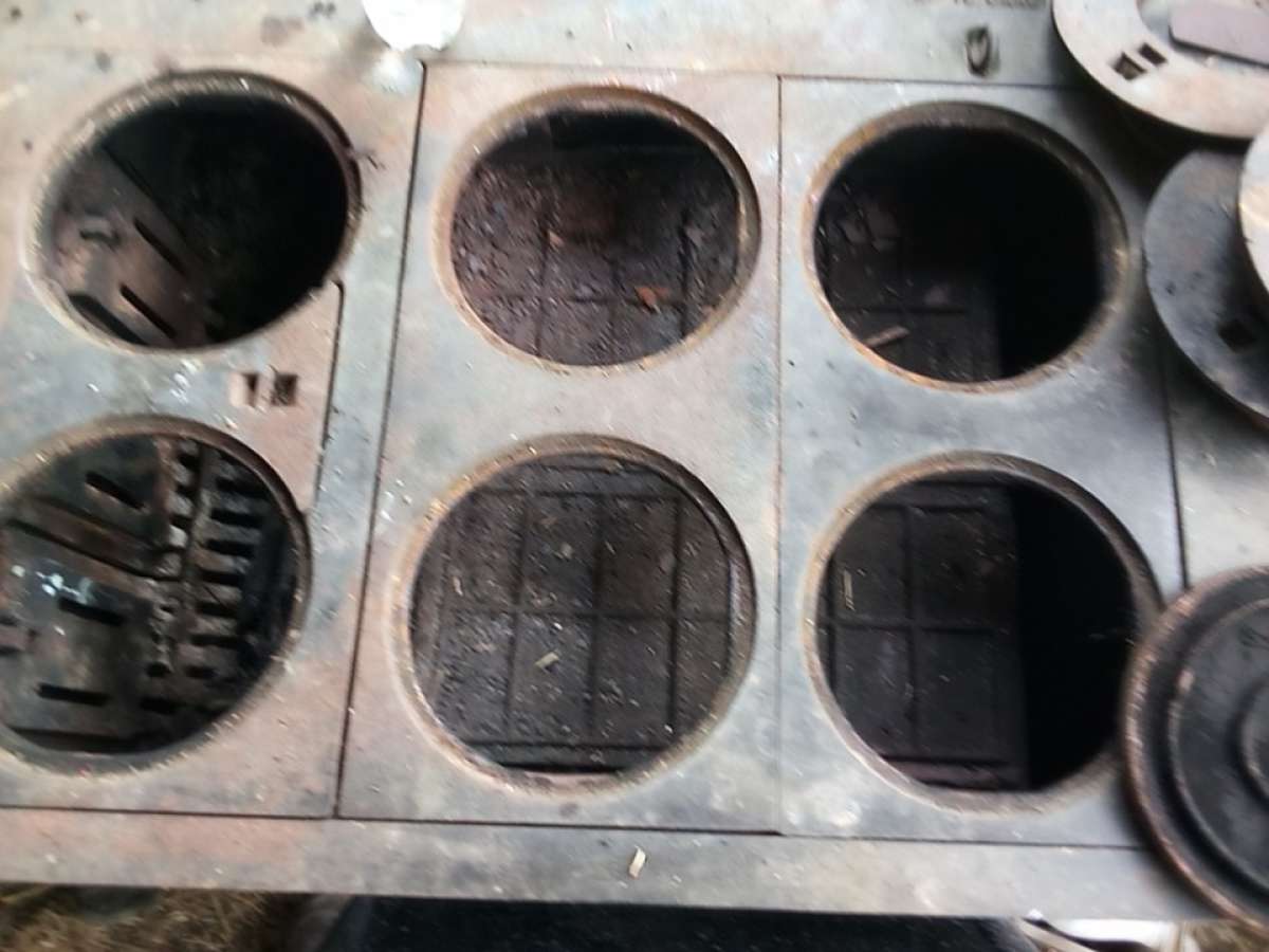 royal wood burning cook stove