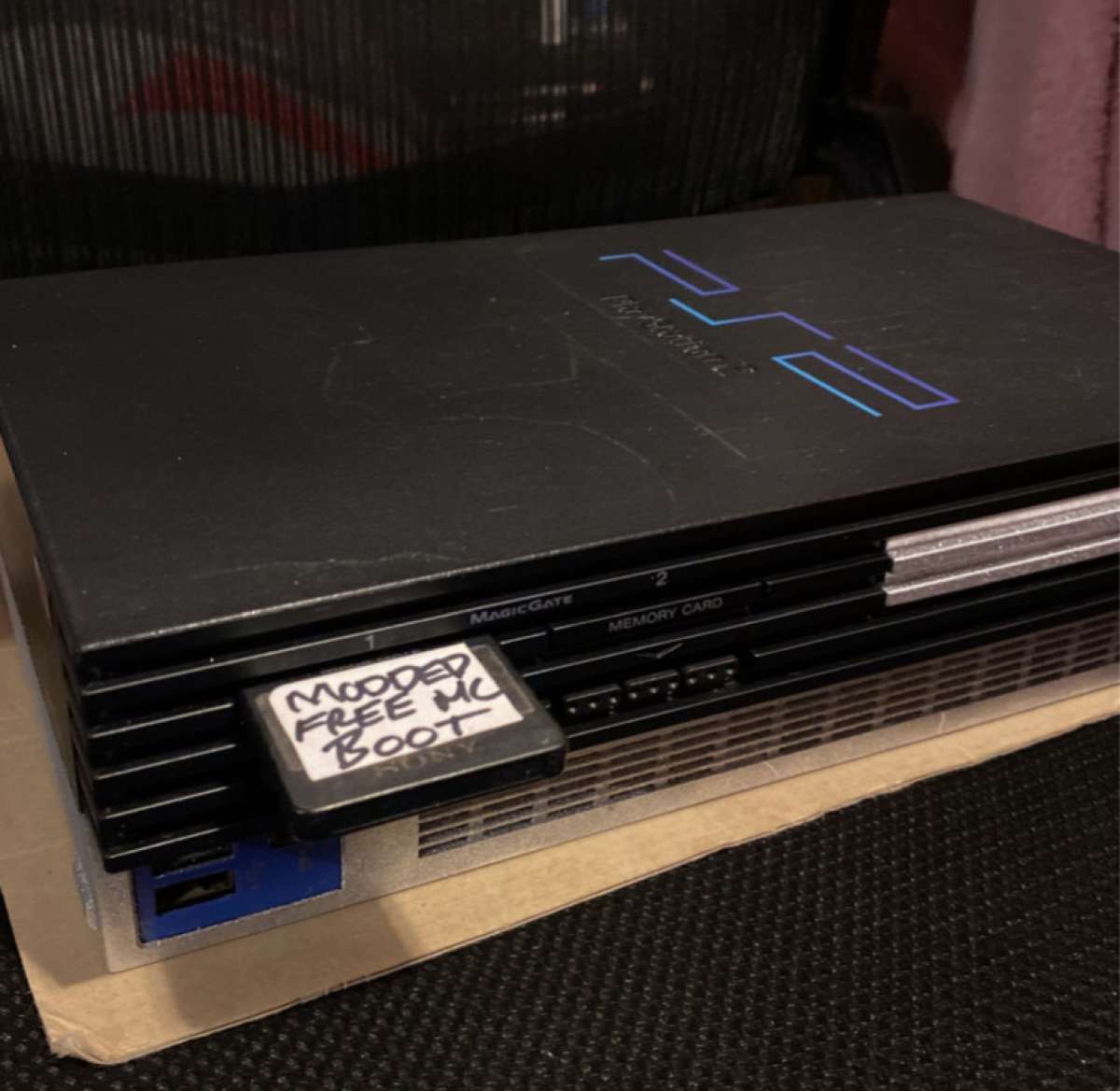 Modded PlayStation 2