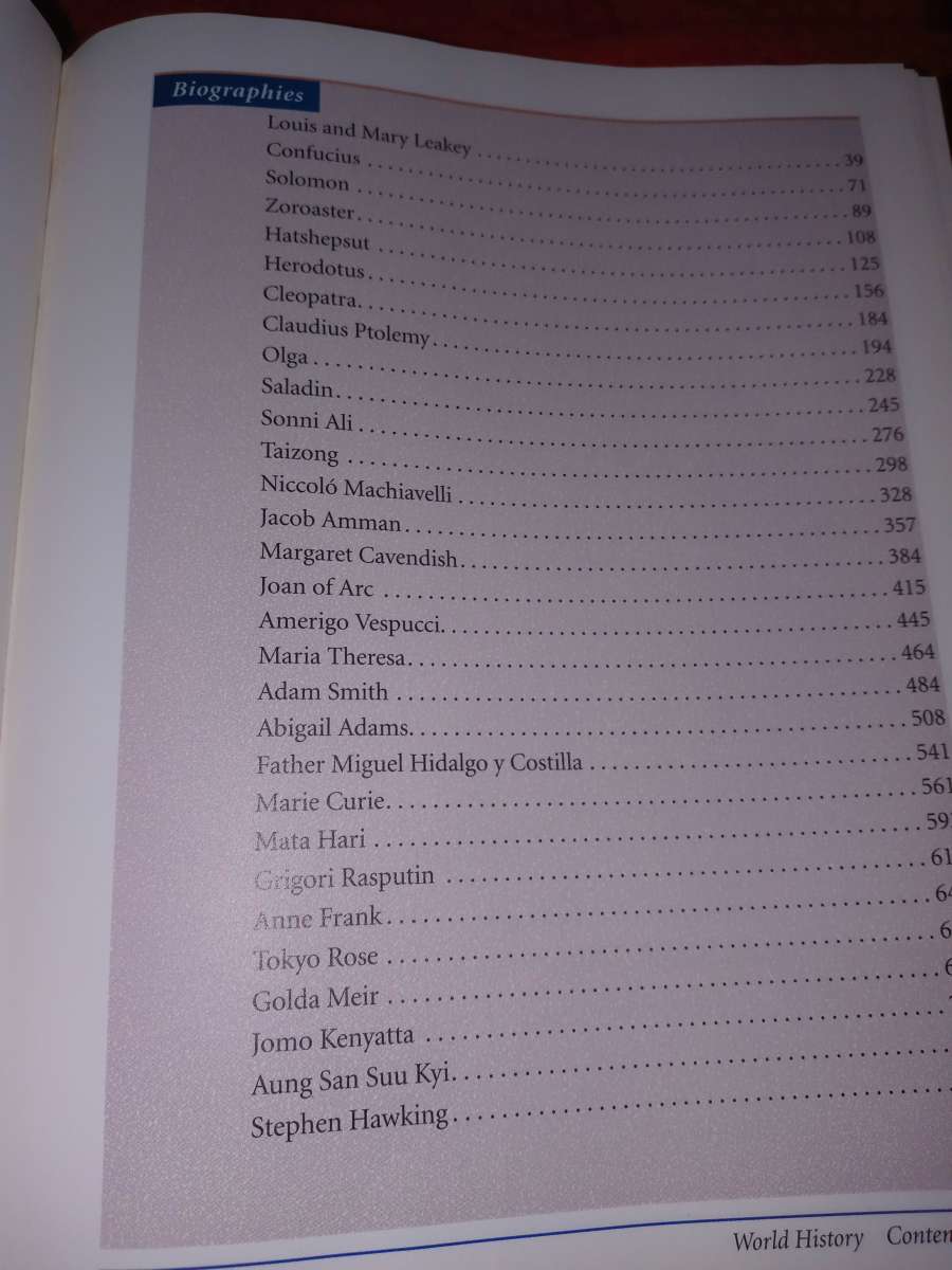 world history textbook