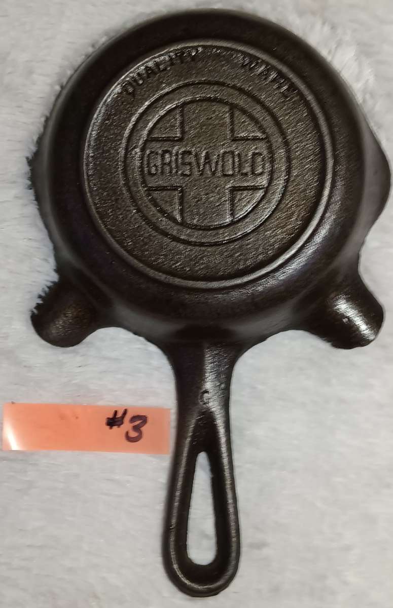 Griswold Ashtray sample Skillet
