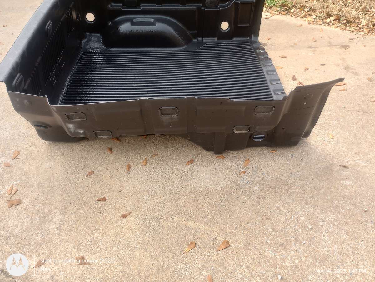 GMC truck bed