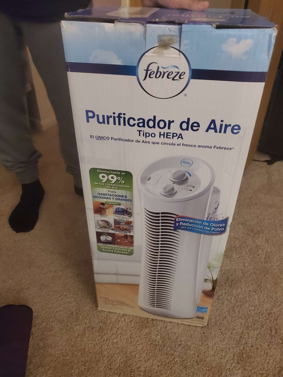 Honeywell Hepa air purifier Febreeze edition