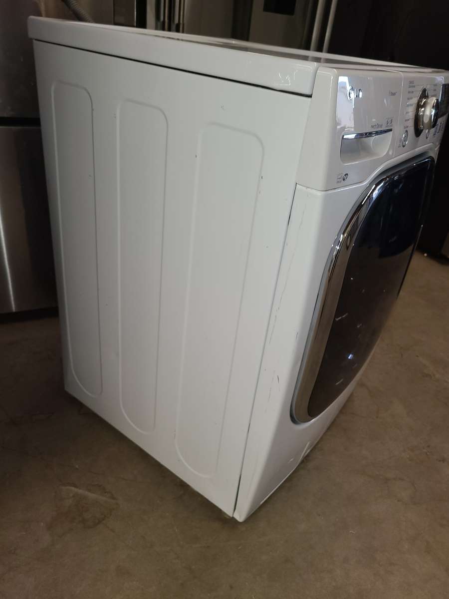 White LG Front Load Washer