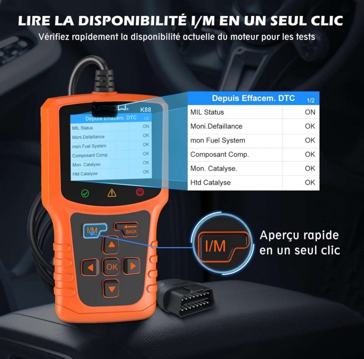 OBD2 Scanner Code Reader Tool OBD Car Diagnostic Scan Tool