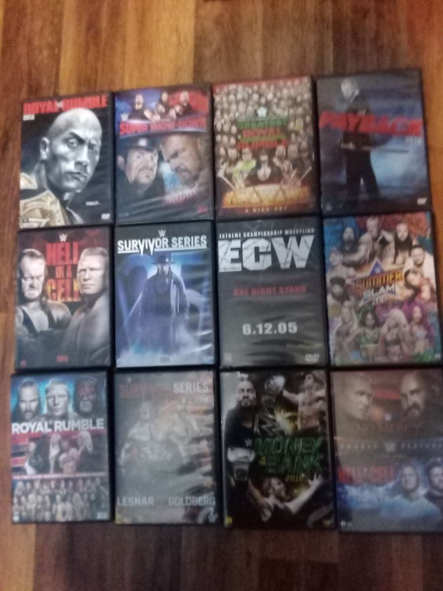 WWE DVD COLLECTION