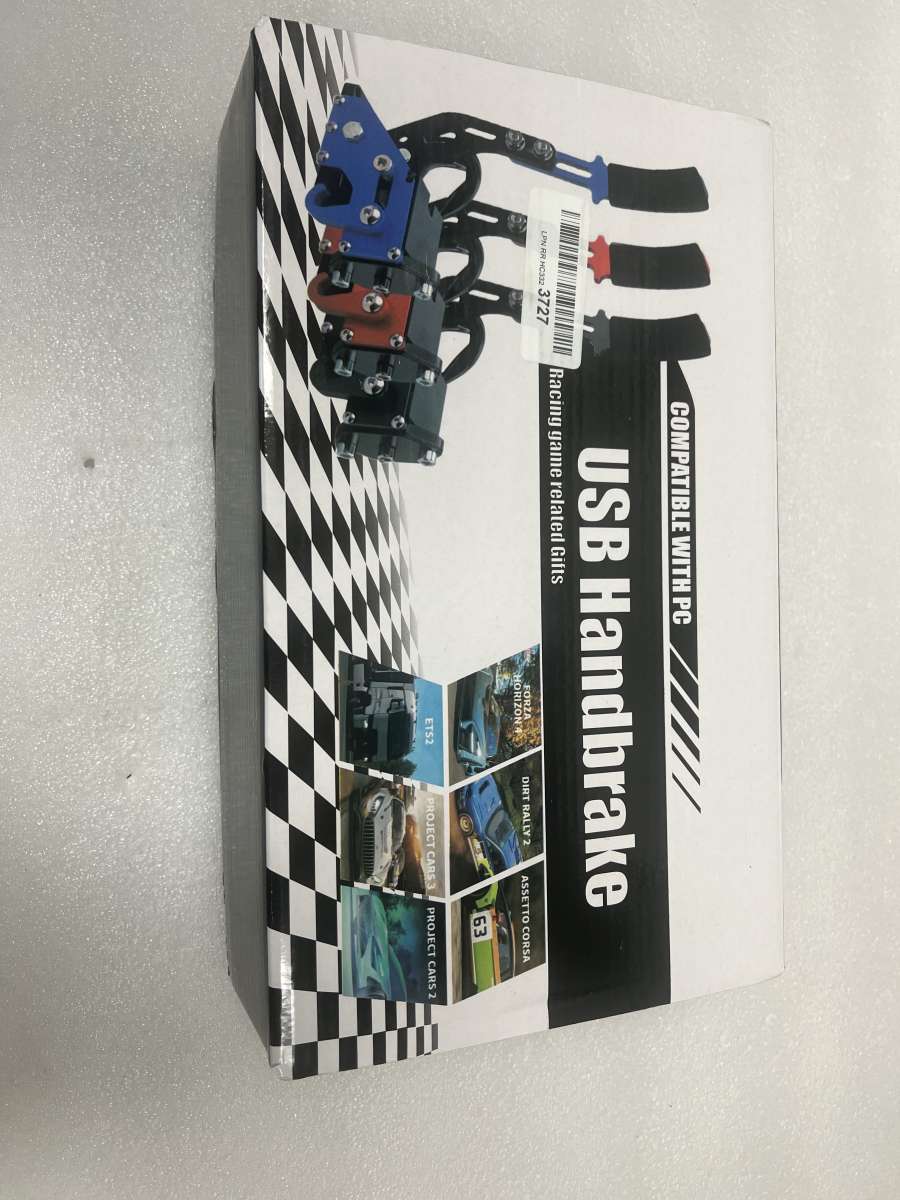 CNRAQR PC Racing Game USB Handbrake for 16Bit SIM for Racing