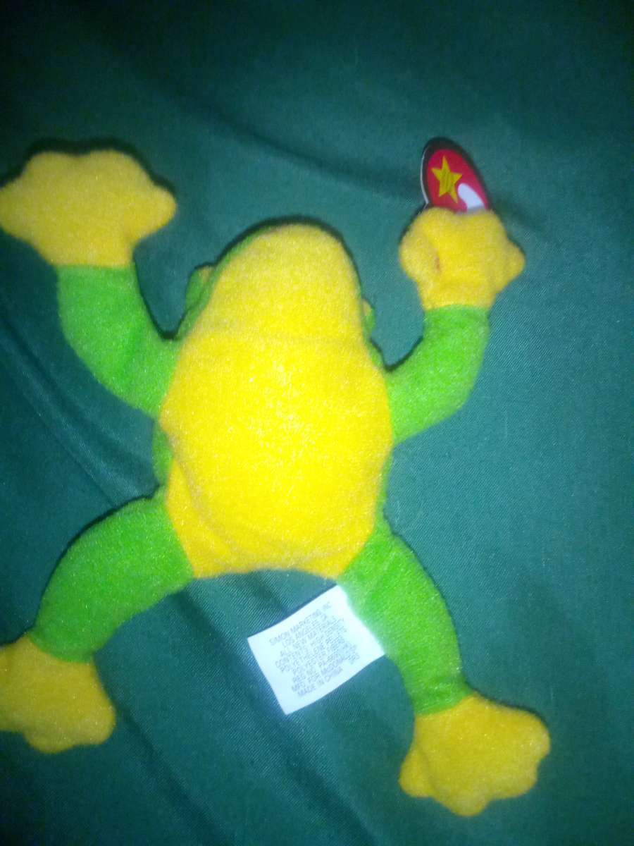 1993 Ty beanie babies smoochy mint selling collection off