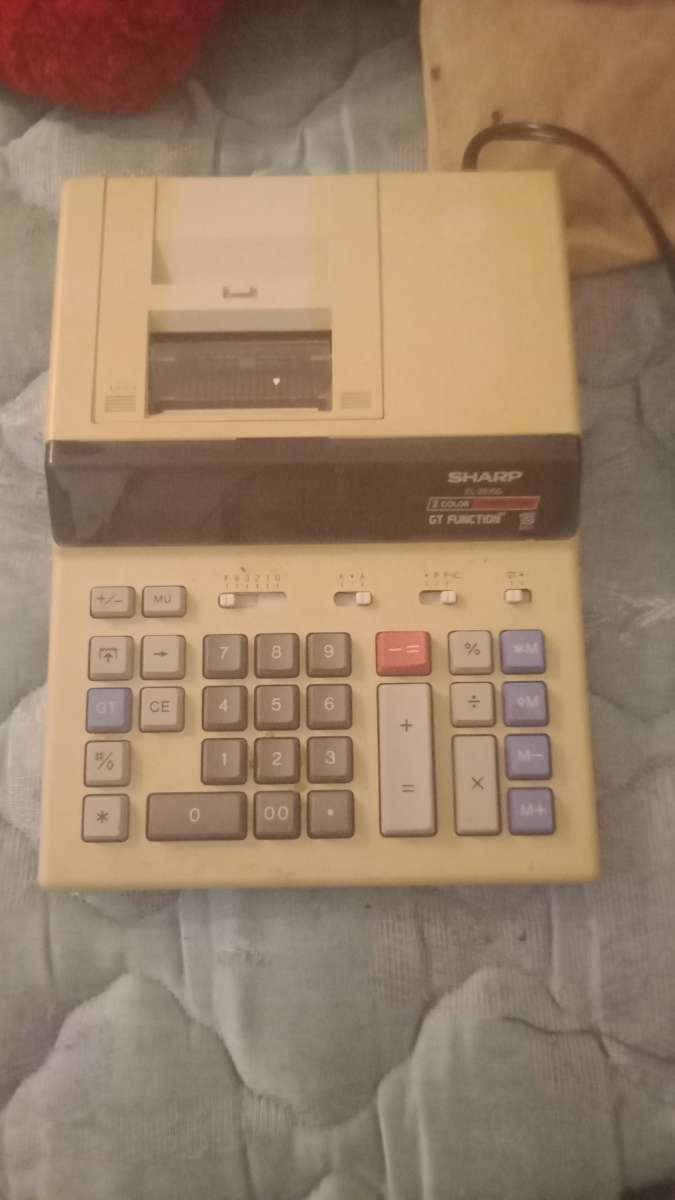 Sharp EL 26 15G Calculator with GT Function