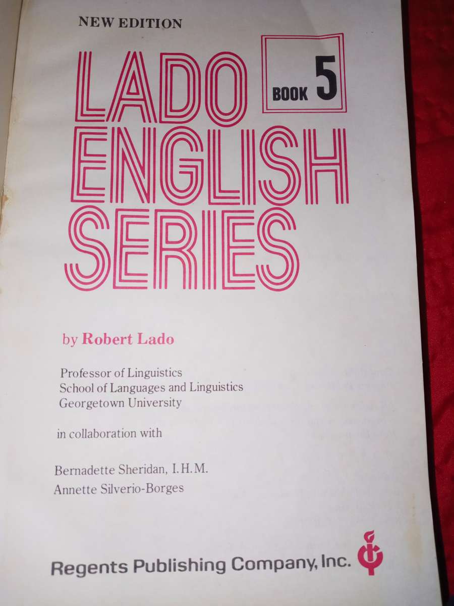 English as a second language book