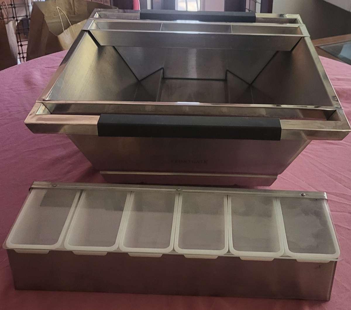 Barware Heavy Duty Beverage Server  Garnish Center