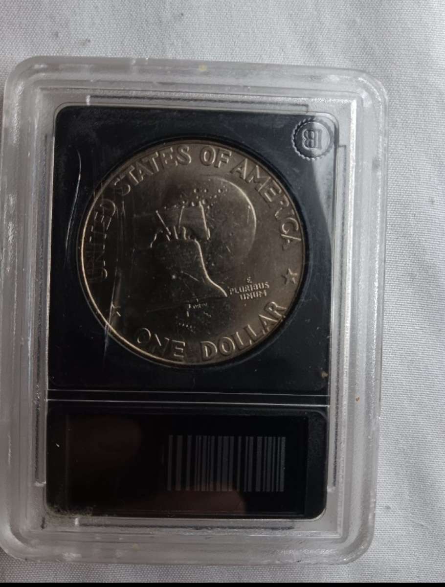 17761976 Authentic Brilliant Uncirculated Eisenhower Dollar