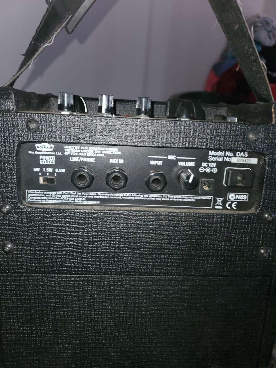 Vox portable vintage amp