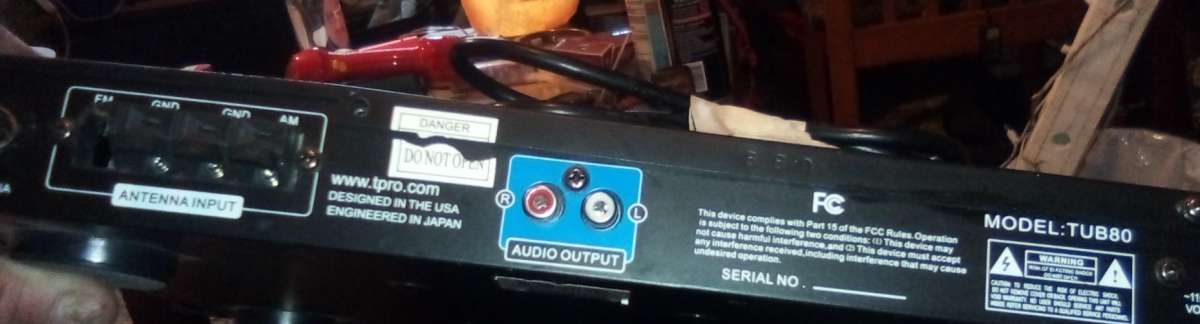 technical pro  stereo tuner
