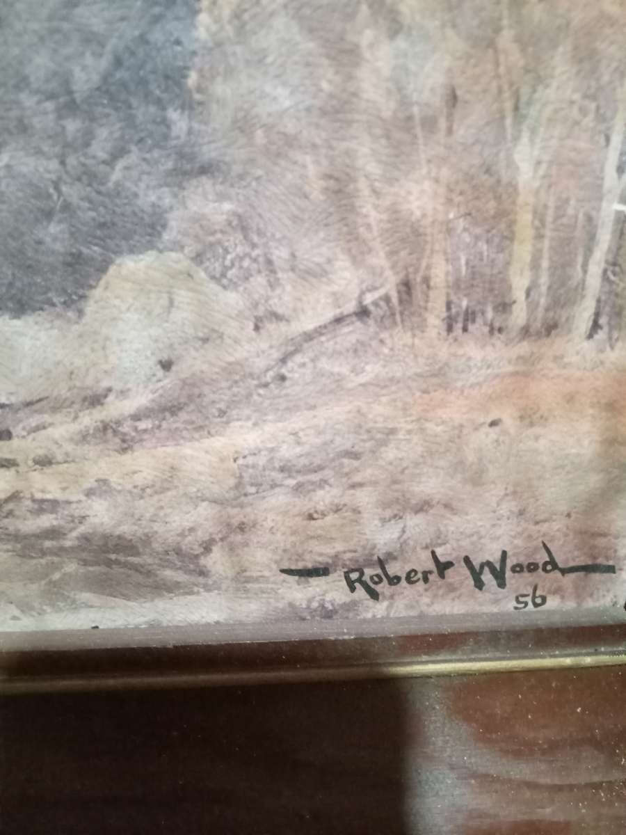 wood painting by Robert wood