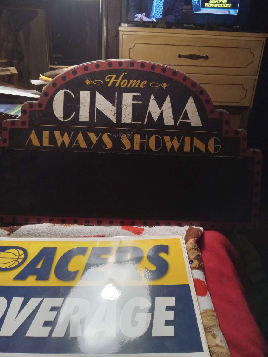 home cinema always showing