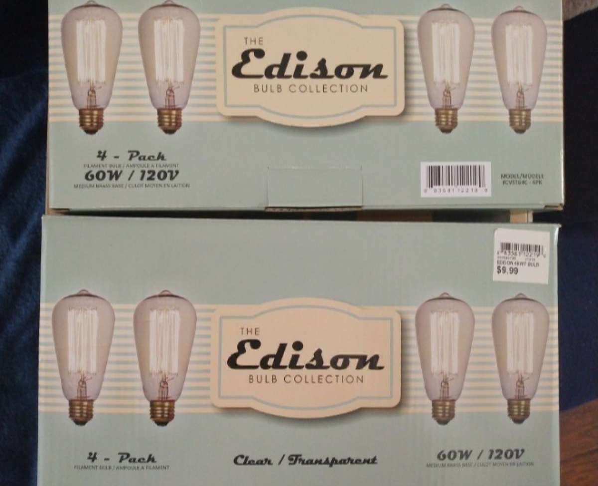 Pottery Barn light bulbs