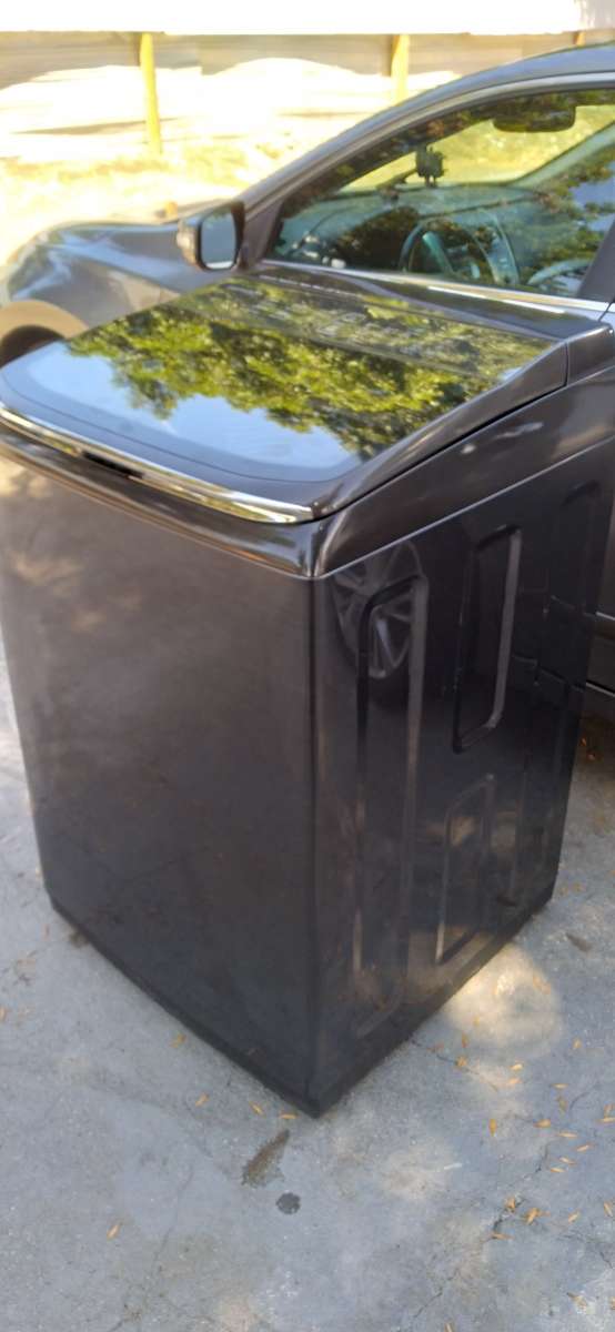 Black Top Load Samsung Washer