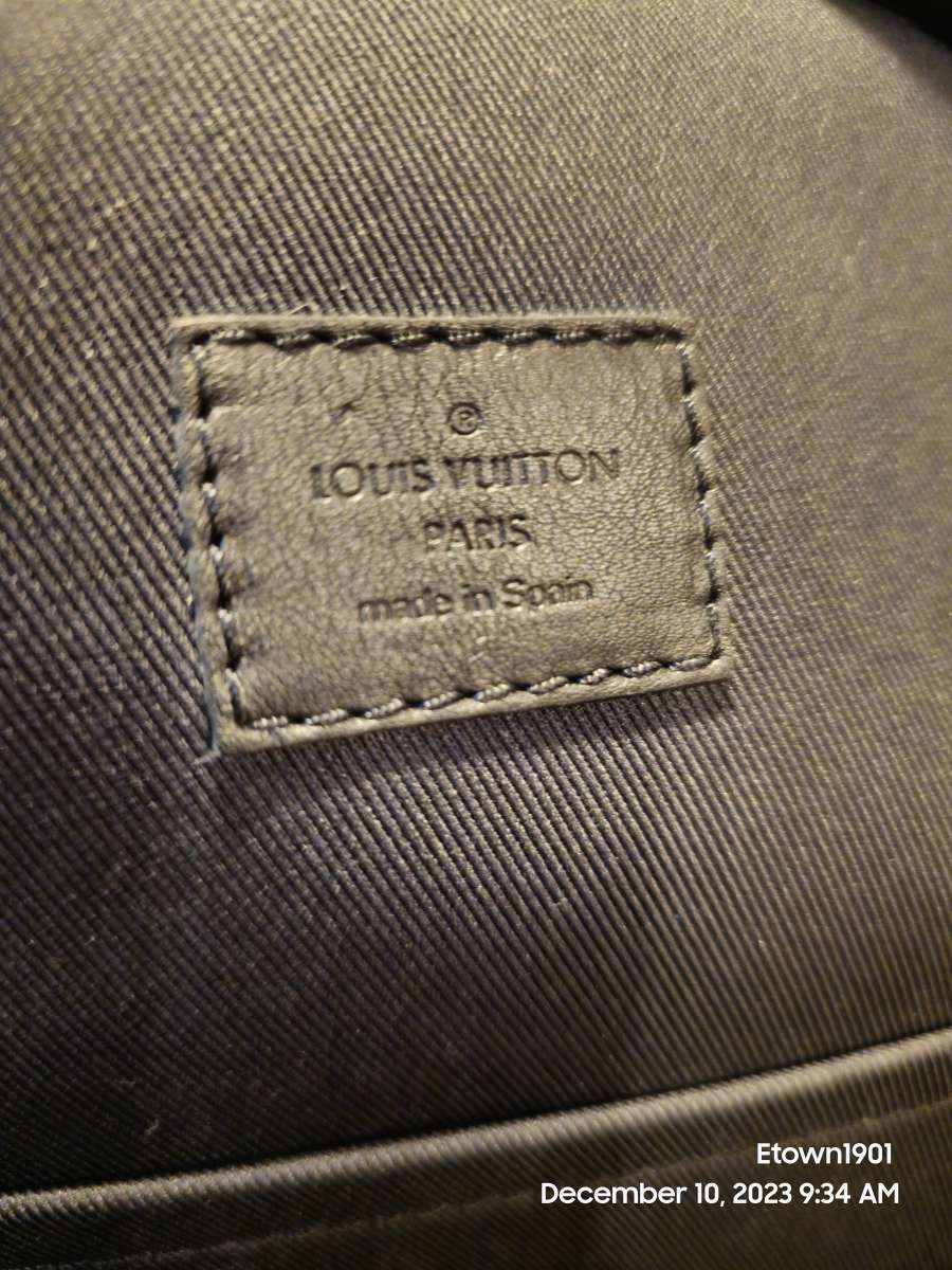 LOUIS VUITTON Racer Backpack Rucksack M46109 Monogram Shadow