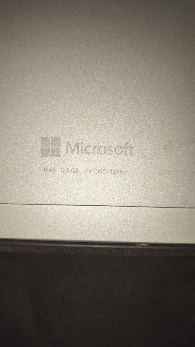 microsoft surface pro 7 model 1866 128gb 8gb