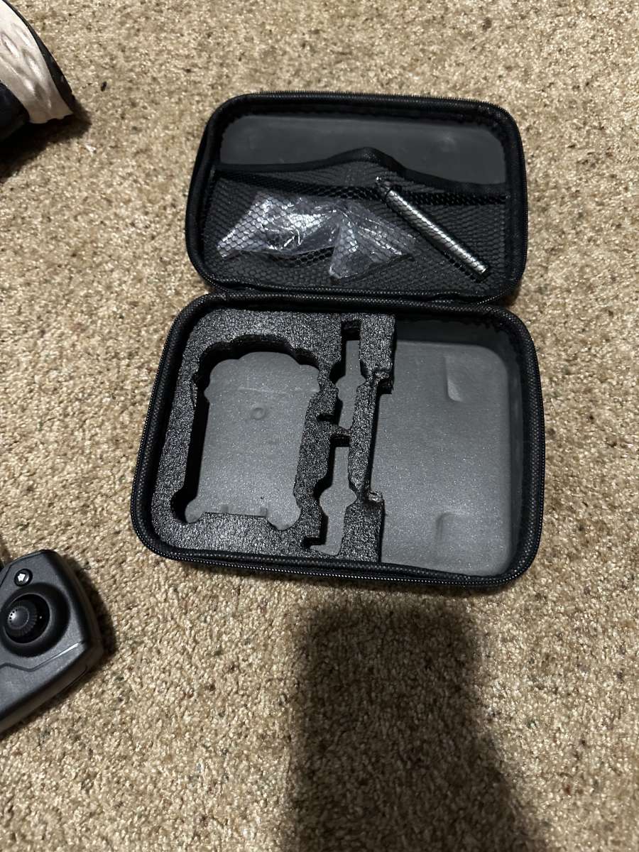 Tiny drone with camera and carry case