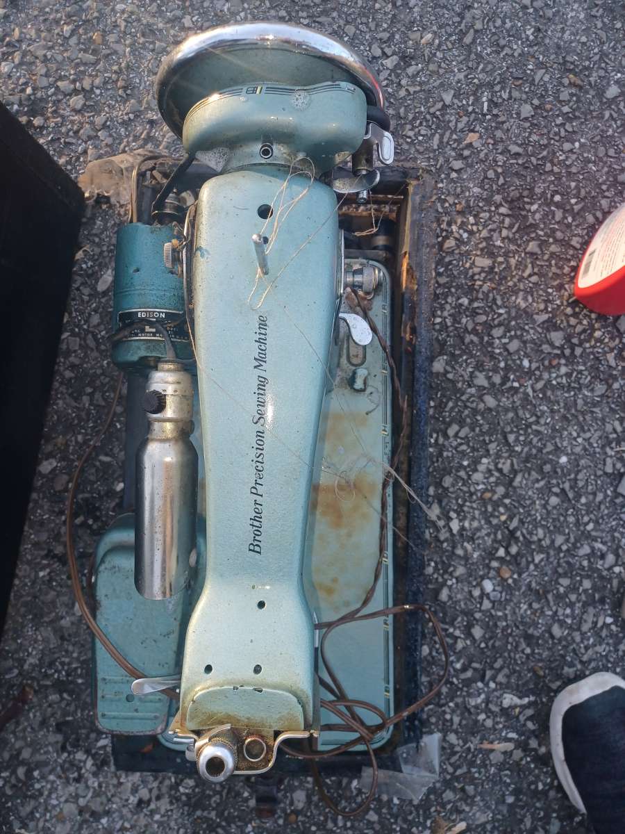 old sewing machine