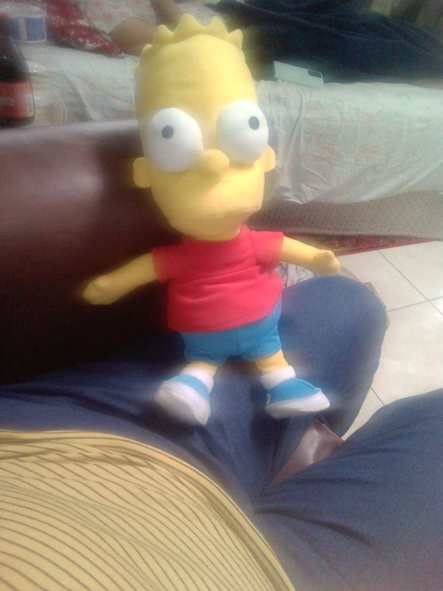 I have a collectible Bart Simpson plush